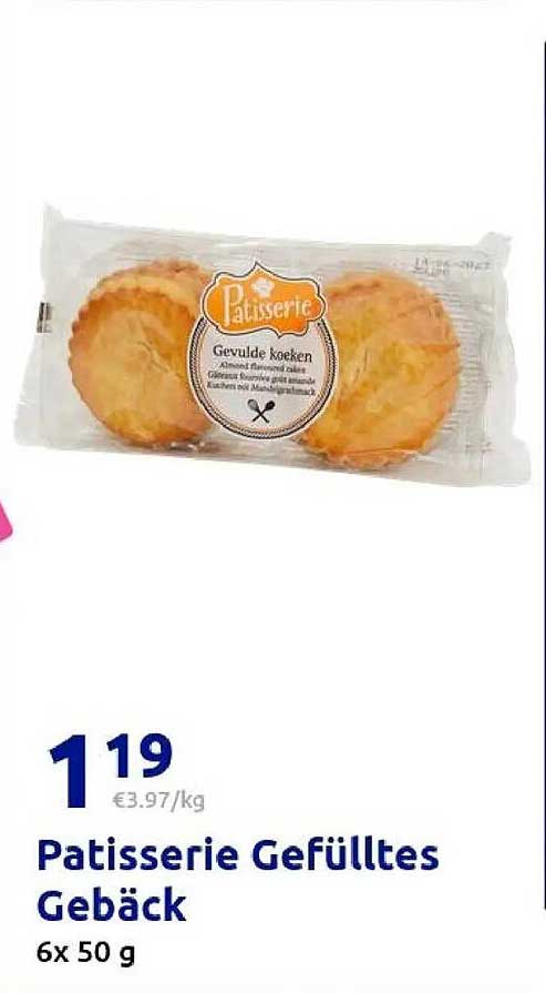 Patisserie Gefülltes Gebäck