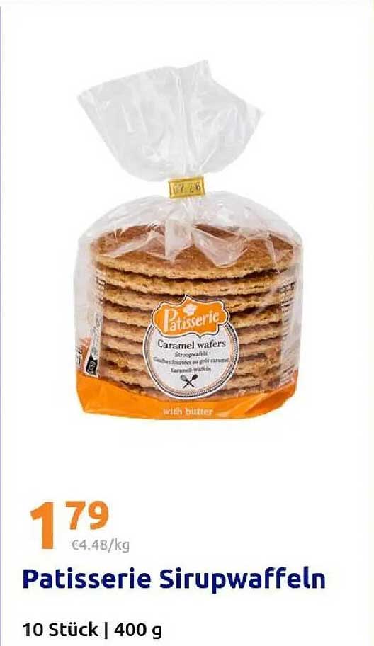 Patisserie Sirupwaffeln