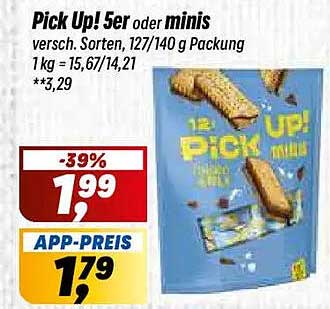 Pick Up! 5er oder minis