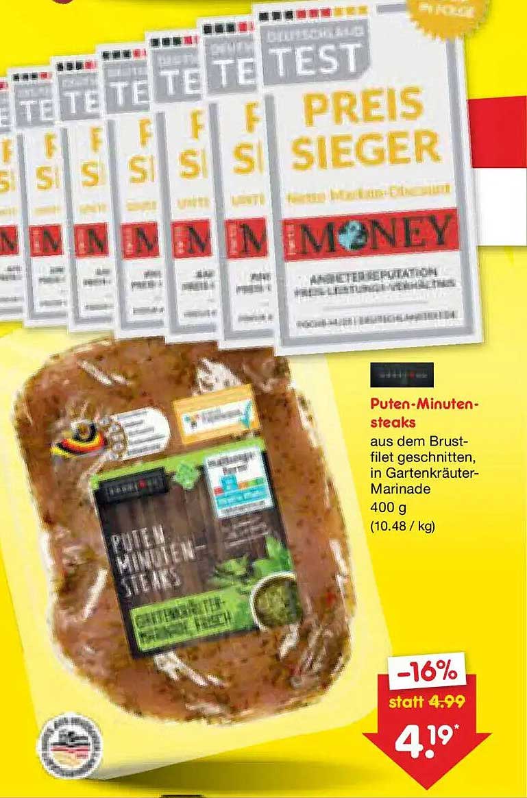 Puten-Minuten-steaks