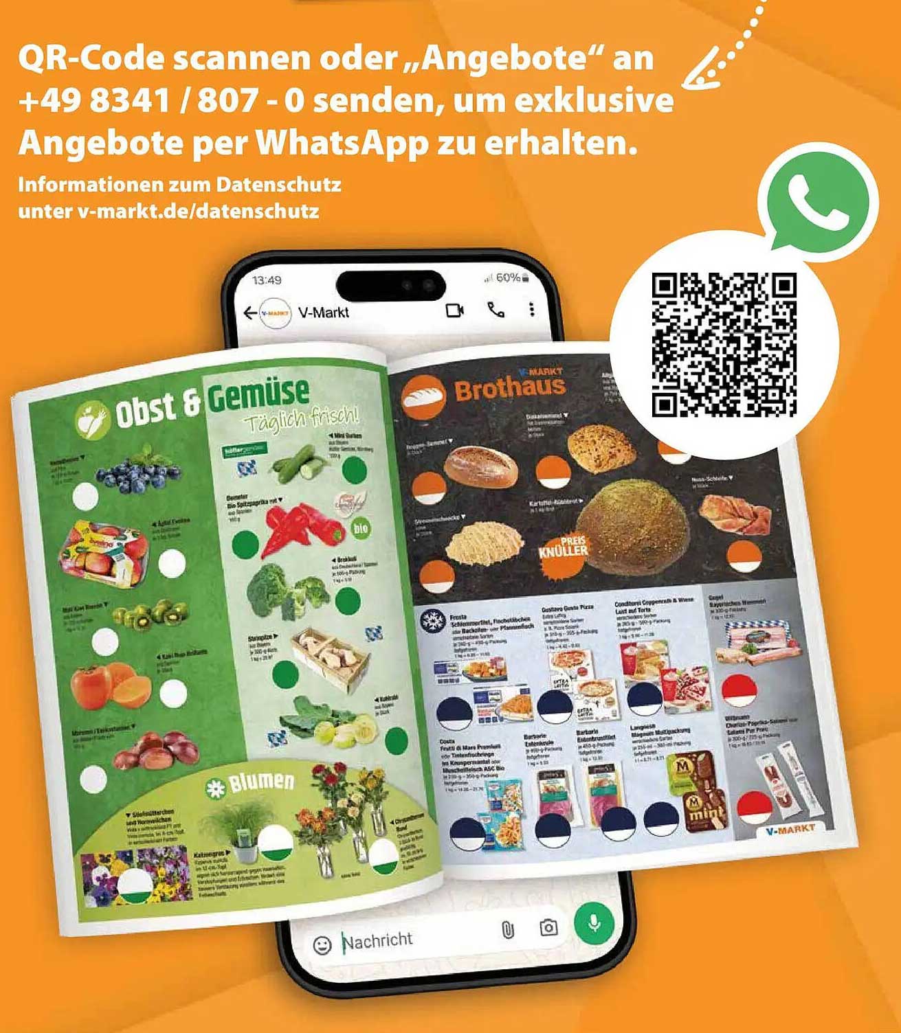 QR-Code scannen oder „Angebote“ an +49 8341 / 807 - 0 senden, um exklusive Angebote per WhatsApp zu erhalten.