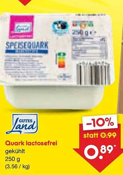 Quark lactosefrei
