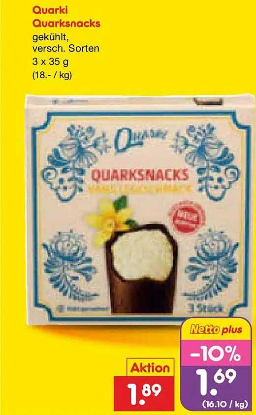 Quarki Quarksnacks