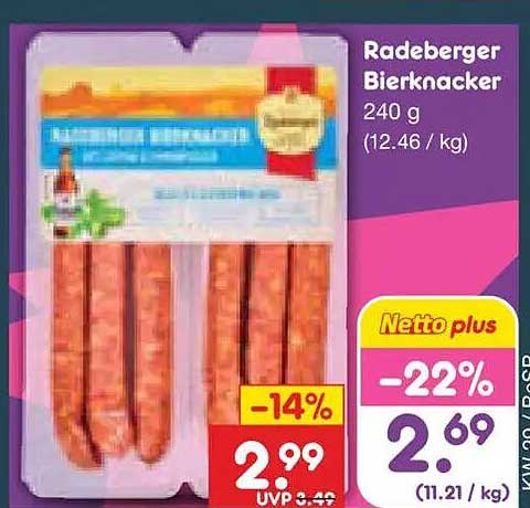 Radeberger Bierknacker