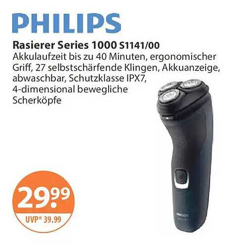 Rasierer Series 1000 S1141/00