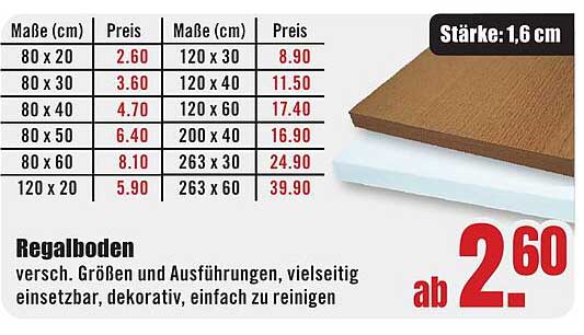 Regalboden
