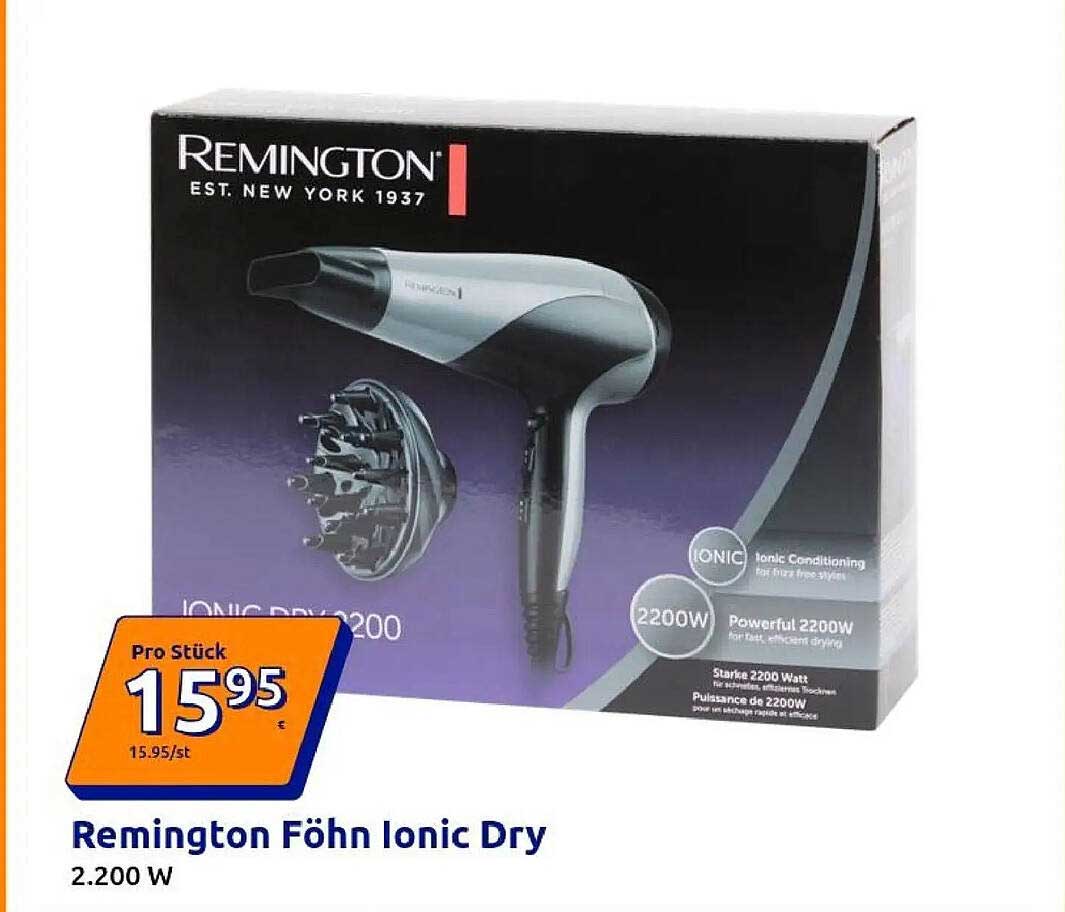Remington Föhn Ionic Dry 2.200 W