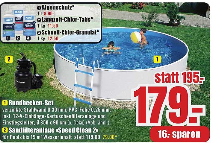 Rundbecken-Set