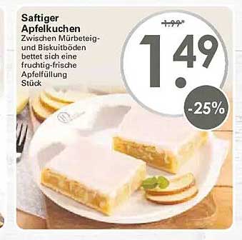 Saftiger Apfelkuchen