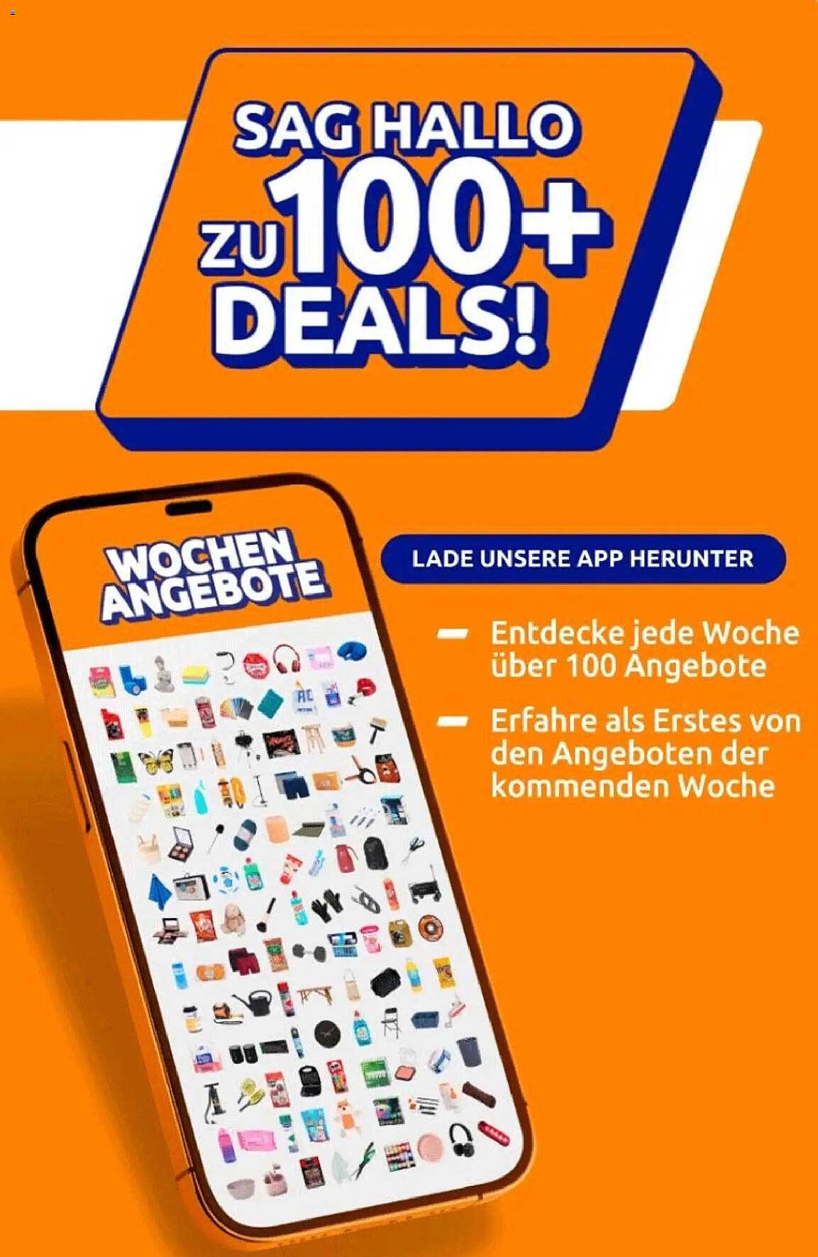 SAG HALLO zu 100+ DEALS!