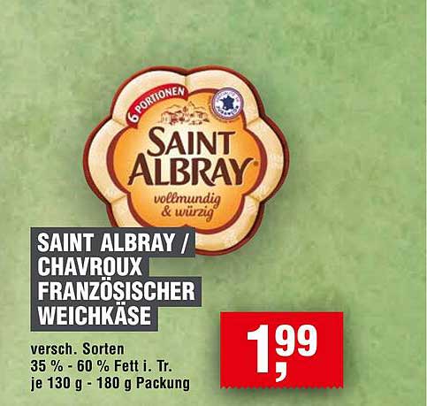 SAINT ALBRAY / CHAVROUX FRANZÖSISCHER WEICHKÄSE