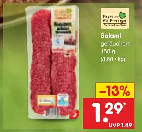 Salami geräuchert 150 g