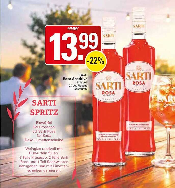 Sarti Rosa Aperitivo