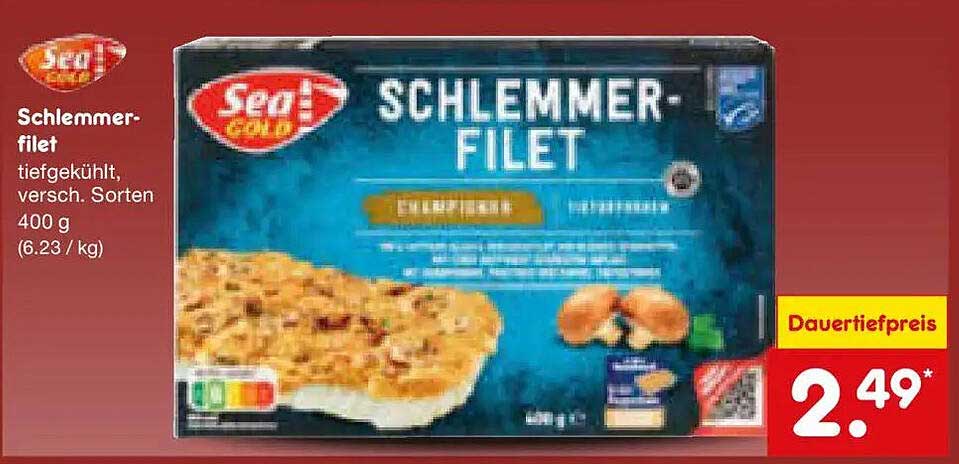 Schlemmer-filet tiefgekühlt, versch. Sorten 400 g