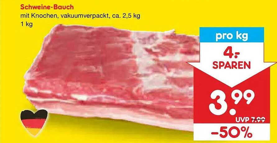 Schweine-Bauch
