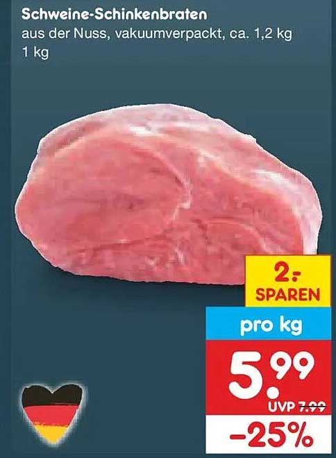 Schweine-Schinkenbraten