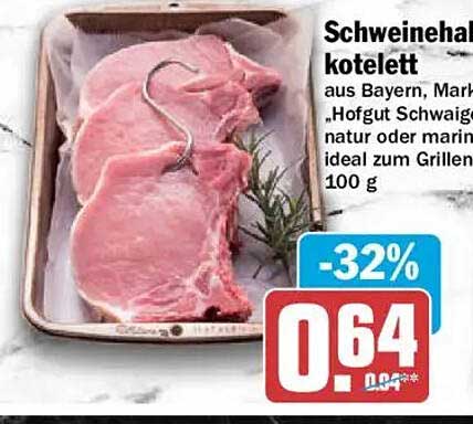 Schweinehalskotelett