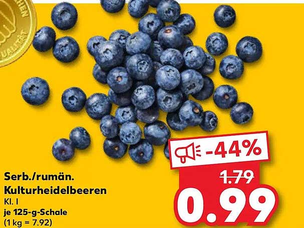 Serb./rumän. Kulturheidelbeeren