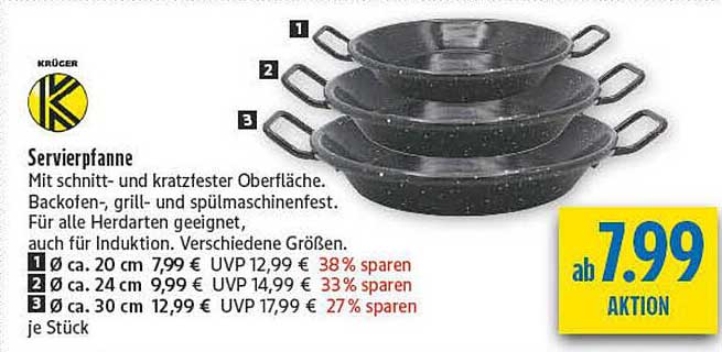 Servierpfanne