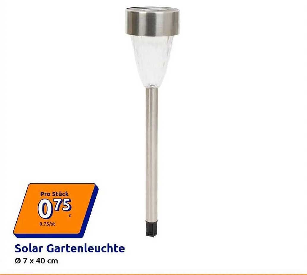 Solar Gartenleuchte