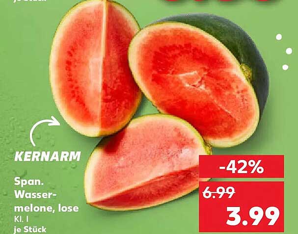 Span. Wasser-melone, lose Kl. I je Stück