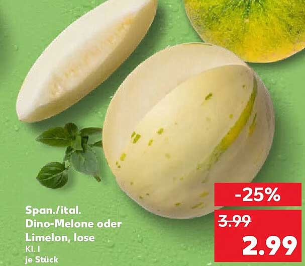 Span./ital. Dino-Melone oder Limelon, lose