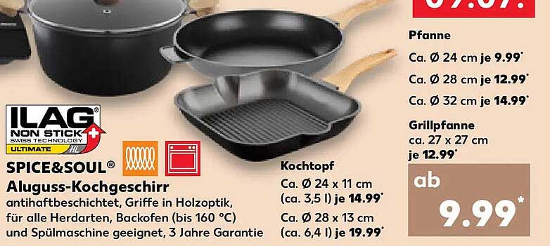SPICE&SOUL Aluguss-Kochgeschirr