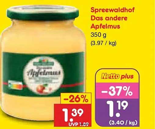 Spreewaldhof Das andere Apfelmus 350 g