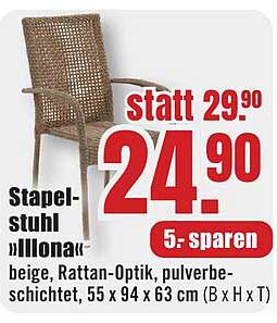 Stapelstuhl »Ilona«