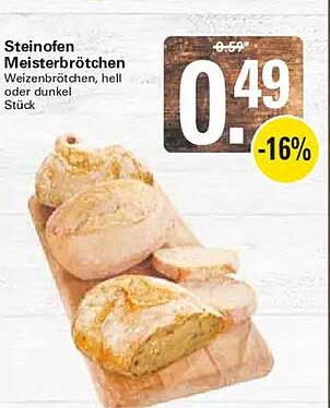 Steinofen Meisterbrötchen