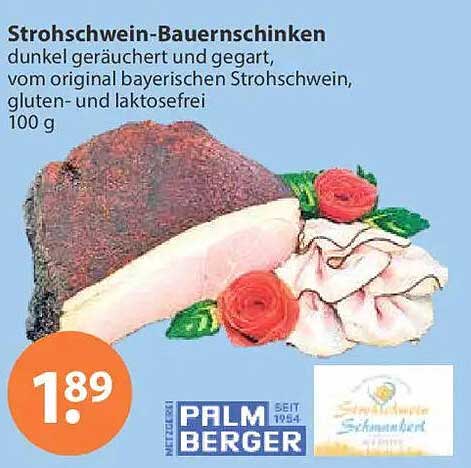 Strohschwein-Bauernschinken