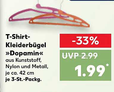 T-Shirt-Kleiderbügel »Dopamin«