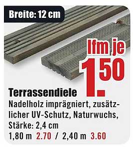 Terrassendiele