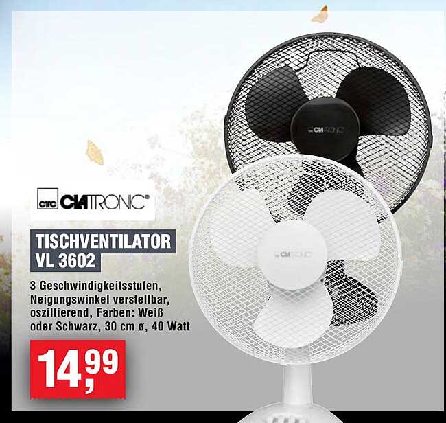 TISCHVENTILATOR VL 3602