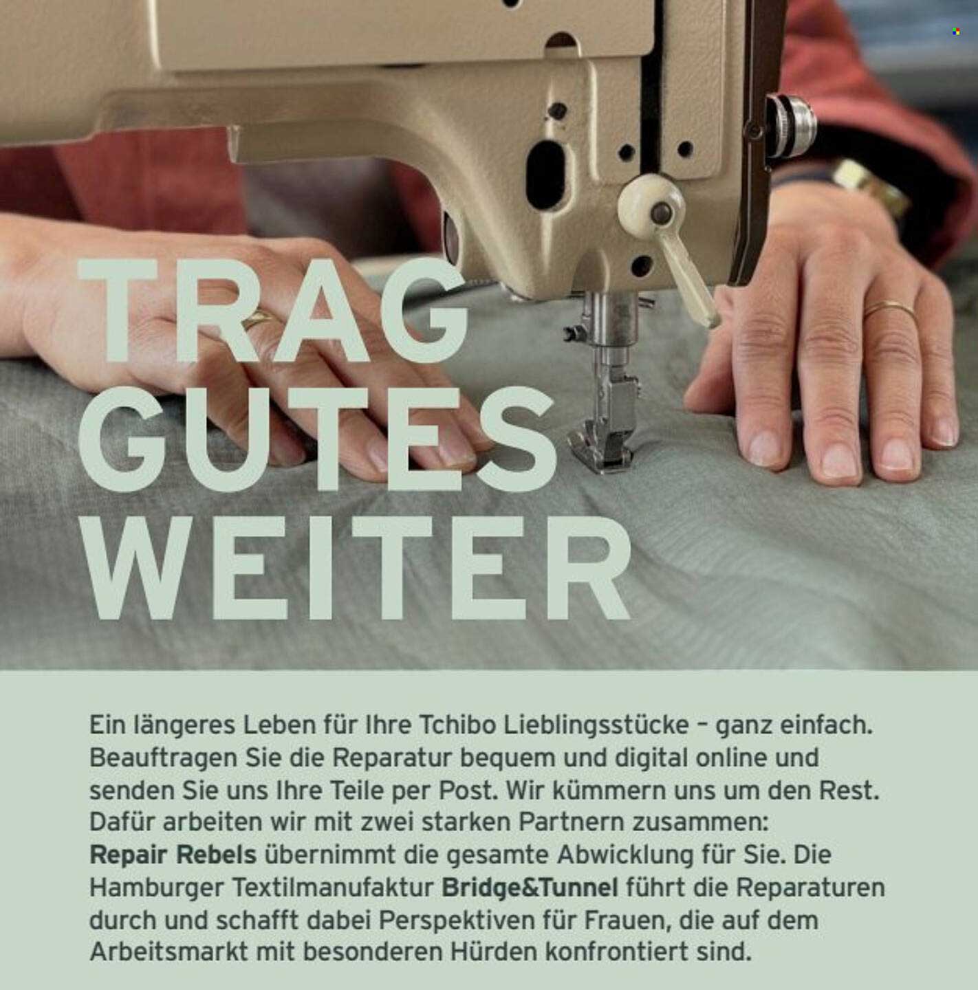TRAG GUTES WEITER