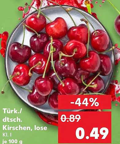 Türk./dtsch. Kirschen, lose