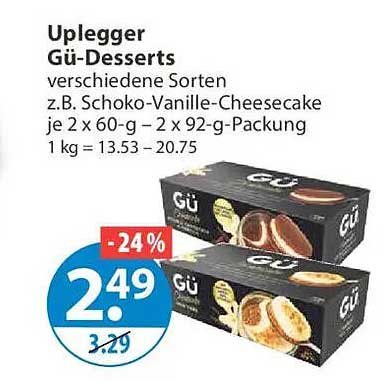 Uplegger Gü-Desserts