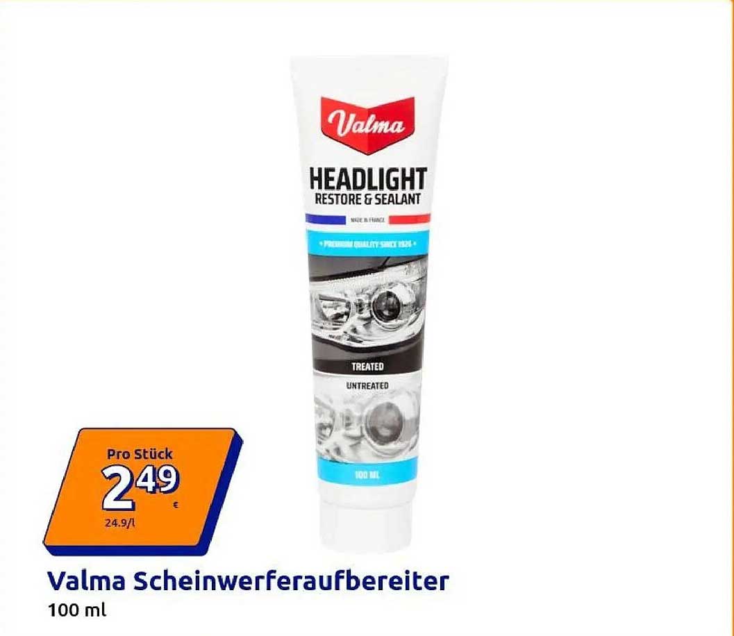 Valma Scheinwerferaufbereiter 100 ml