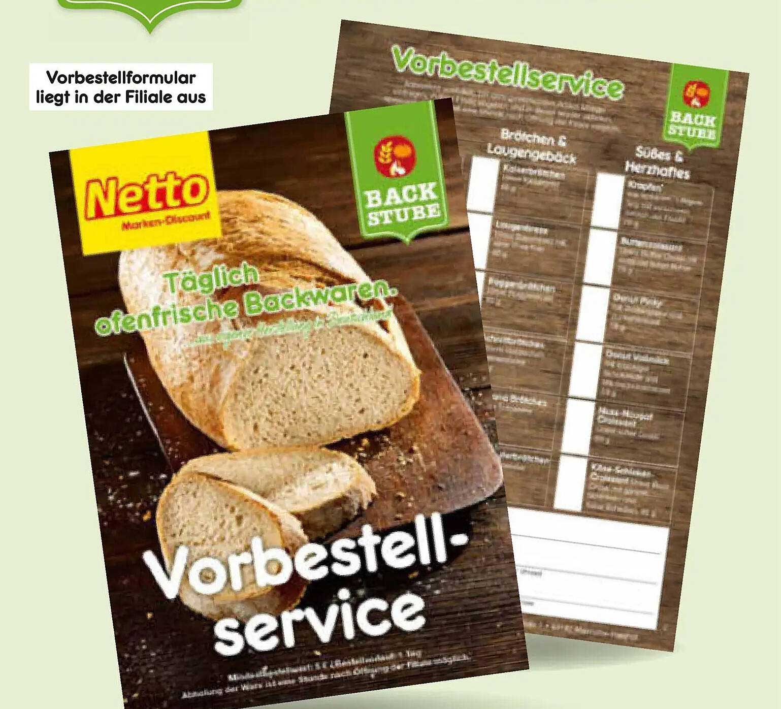 Vorbestellservice
