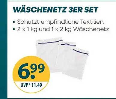 WÄSCHENETZ 3ER SET