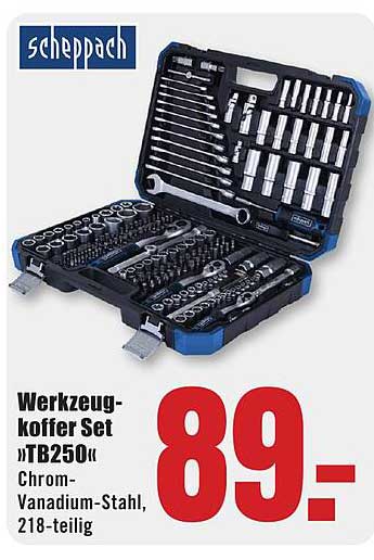 Werkzeugkoffer Set »TB250«