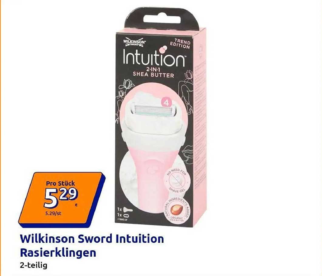 Wilkinson Sword Intuition Rasierklingen