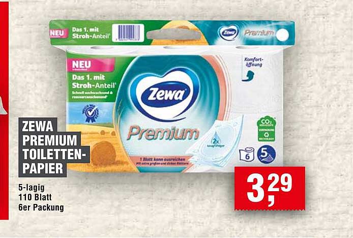 ZEWA PREMIUM TOILETTEN-PAPIER