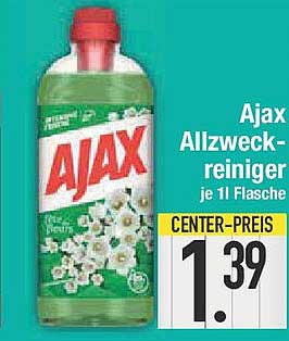 Ajax Allzweck-Reiniger je 1l Flasche