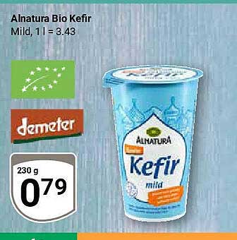Alnatura Bio Kefir Mild, 230 g