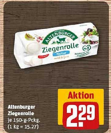 Altenburger Ziegenrolle 150 g