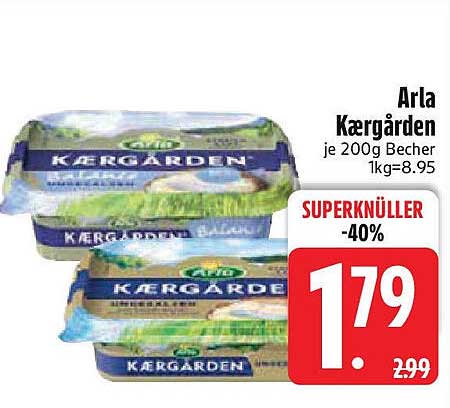 Arla Kærgården je 200g Becher - Superknüller!