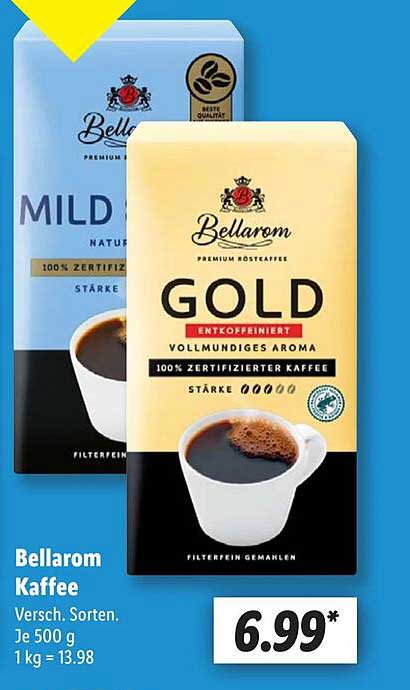 Bellarom Kaffee - Verschiedene Sorten, 500 g
