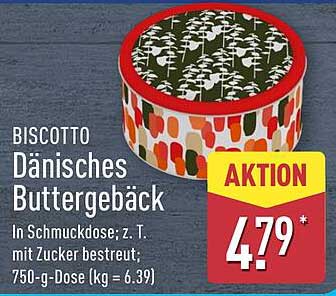 Biscoff Dänisches Buttergebäck in Schmuckdose