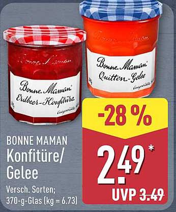 BONNE MAMAN Konfitüre/Gelee